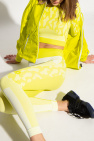 ADIDAS by Stella McCartney neon Cropped top with logo