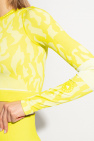 ADIDAS by Stella McCartney neon Cropped top with logo