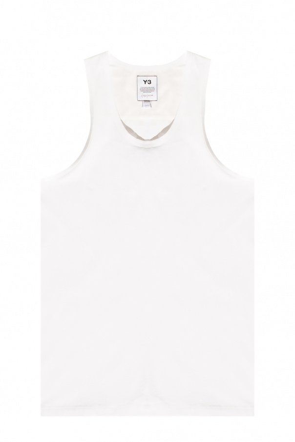 Y-3 Yohji Yamamoto Sleeveless top with logo