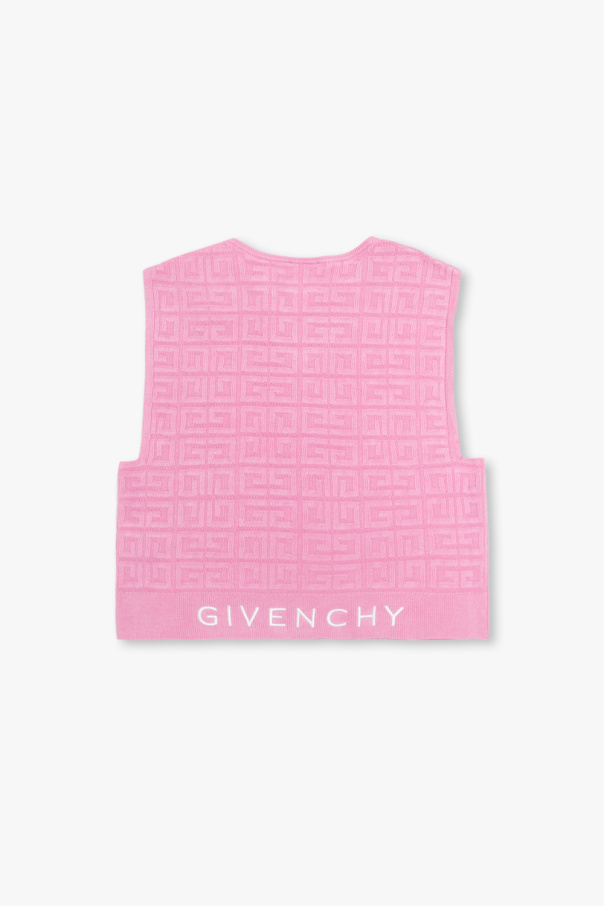 Givenchy Kids Givenchy Kids logo-embroidered jumper