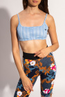 ADIDAS Originals light blue Crop top with logo