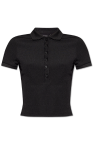 Polo Ralph Lauren Granatowa bluza ze skręconego baranka z logo gracza