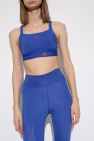 ADIDAS by Stella McCartney BLUE Sports bra with logo