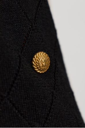 Balmain Wool sleeveless top