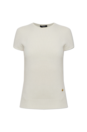 Top z aplikacją logo od Balmain