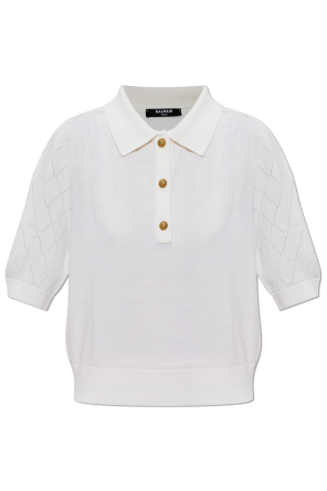 Wool polo