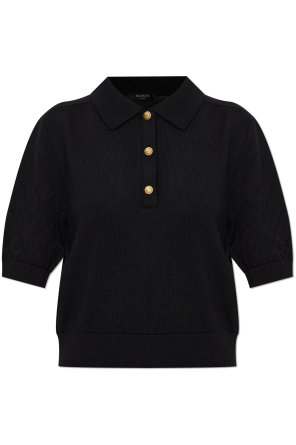 Wool polo