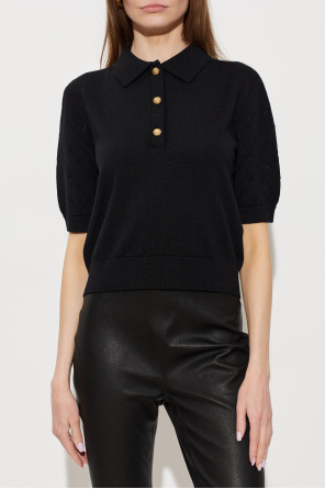 Balmain Wool polo