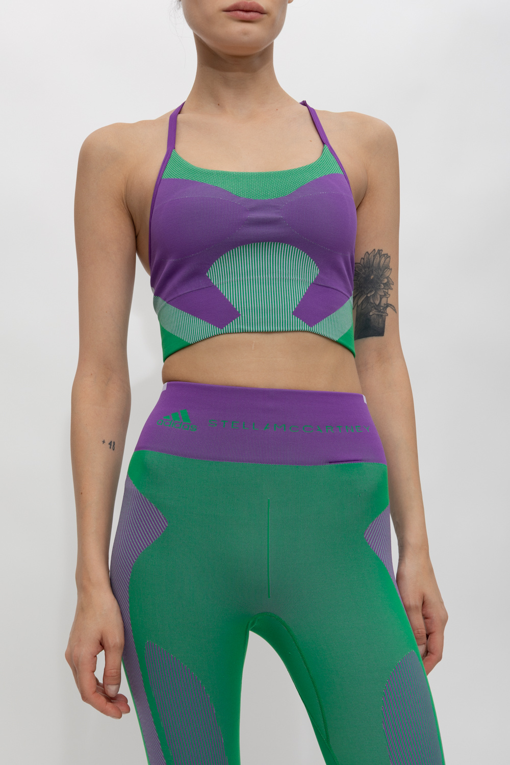 ADIDAS by Stella McCartney Cropped training top