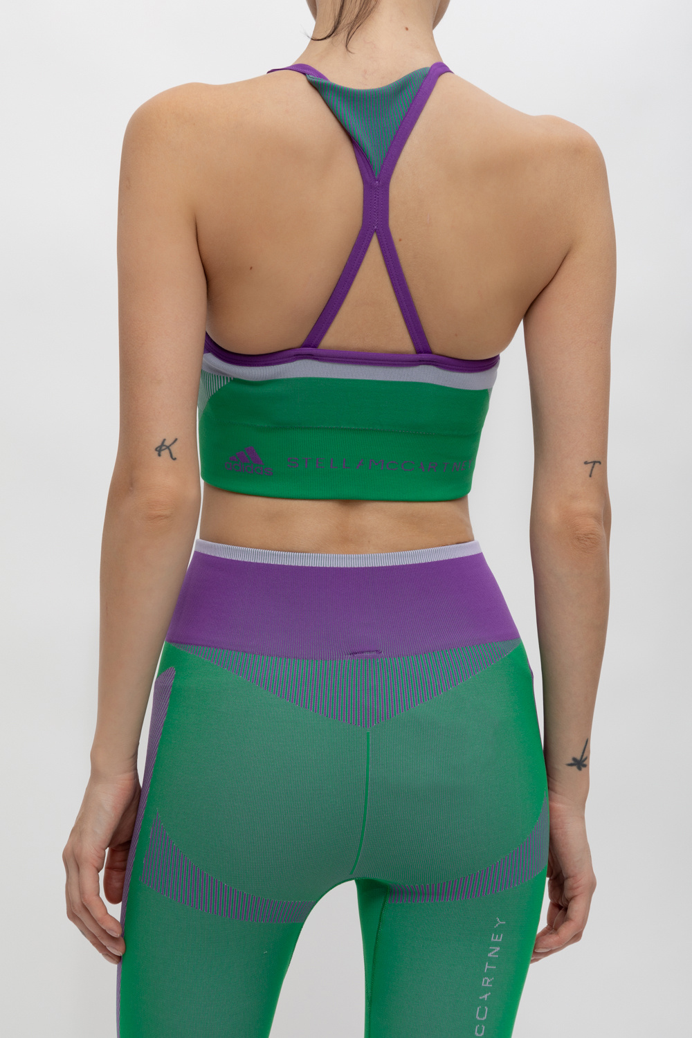 ADIDAS by Stella McCartney Cropped training top