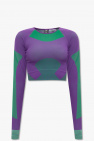 ADIDAS by Stella McCartney PURPLE Cropped training top