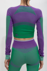 ADIDAS by Stella McCartney PURPLE Cropped training top