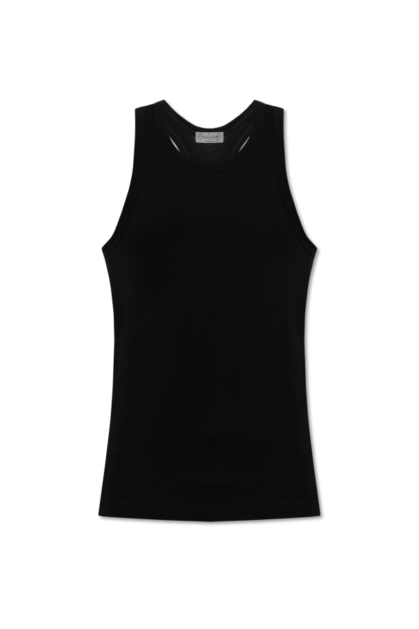 Yohji Yamamoto Top bez rękawów
