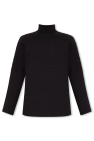 Homme Plissé Issey Miyake BLACK Oversized turtleneck sweater