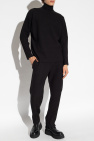 Homme Plissé Issey Miyake BLACK Oversized turtleneck sweater