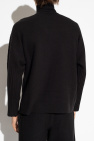 Homme Plissé Issey Miyake BLACK Oversized turtleneck sweater