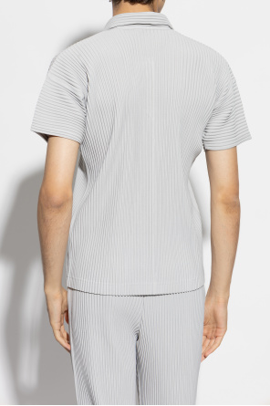 Homme Plisse Issey Miyake Pleated Polo