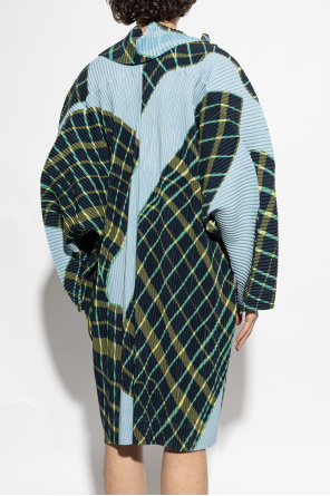 Homme Plissé Issey Miyake Plissierter Pullover im oversize Stil