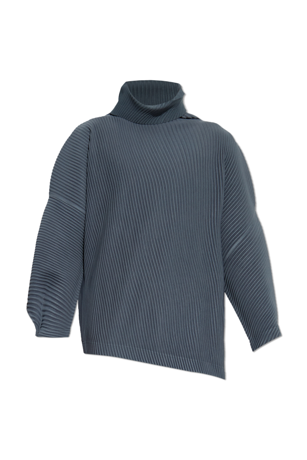 Pleated turtleneck od Homme Plissé Issey Miyake