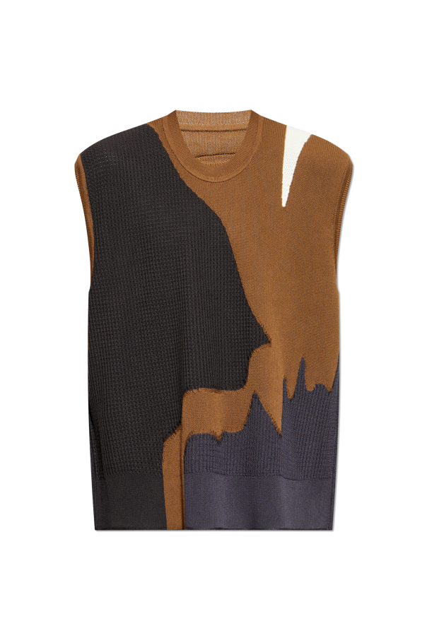 Vest with round neckline, zdjęcie 1 Vest with round neckline od Homme Plissé Issey Miyake