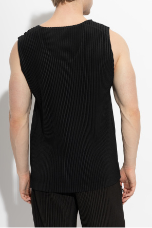 Homme Plissé Issey Miyake Sleeveless pleated top