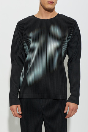 Homme Plissé Issey Miyake Плисирана тениска с дълъг ръкав