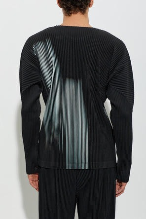 Homme Plissé Issey Miyake Плисирана тениска с дълъг ръкав
