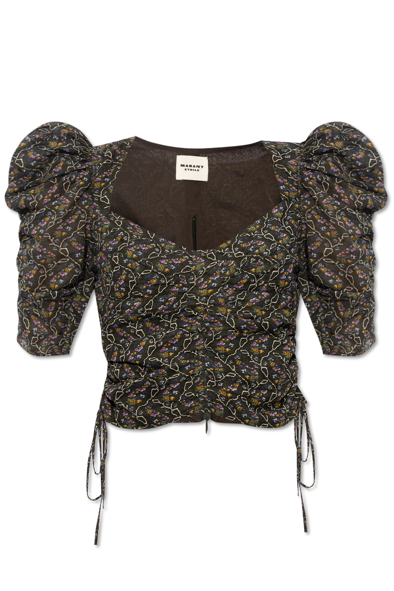 Marant Etoile Floral motif top 'Galaor'