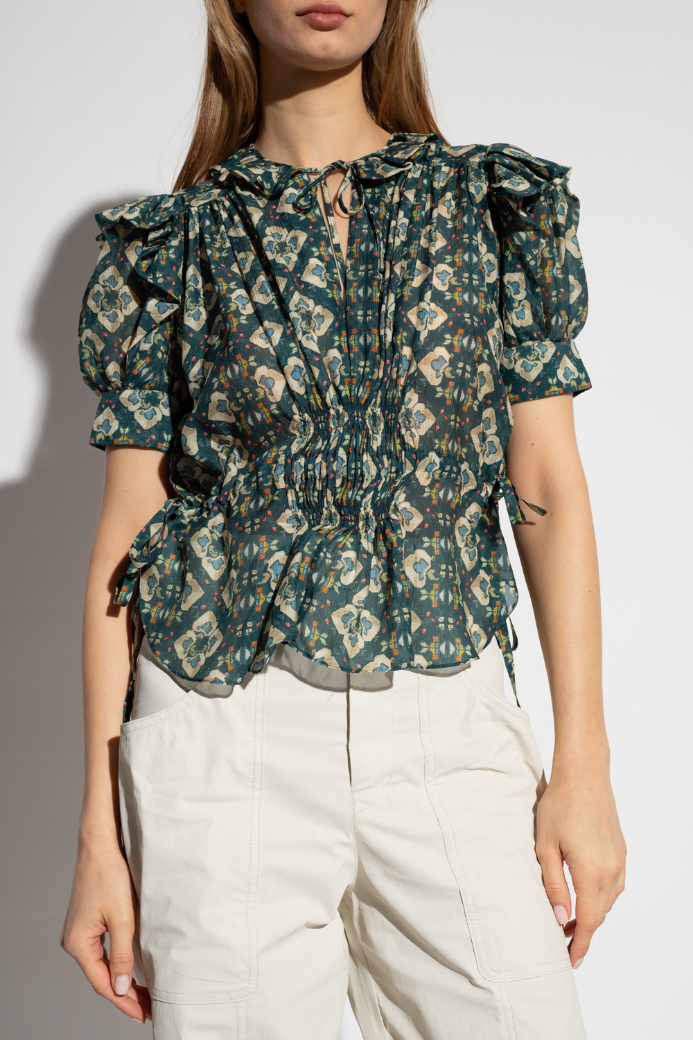Isabel Marant ‘Annaelle’ patterned top