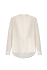 sheer-veil hoodie White