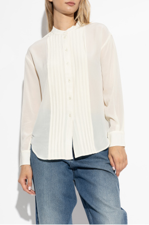 Isabel Marant Top with Stand-up Collar