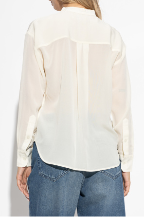 Isabel Marant Top with Stand-up Collar