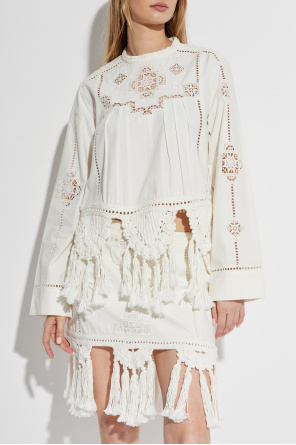 Isabel Marant Top z frędzlami ‘Severine’
