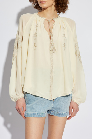 Isabel Marant Jedwabny top `Oris`
