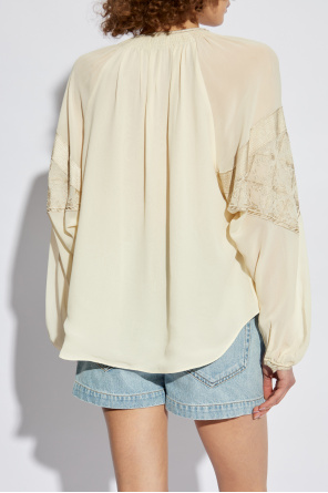 Isabel Marant Jedwabny top `Oris`