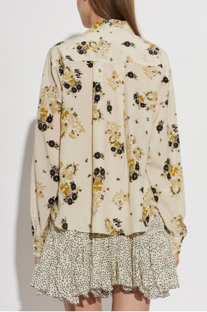 Isabel Marant Top de seda "Fedry"