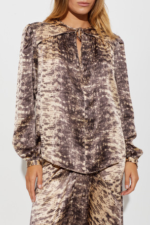 Isabel Marant Jedwabny top `Laraya`