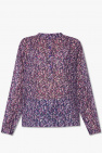 YMC sudden cotton quarter-zip sweatshirt Rosa