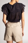 Marant Etoile BLACK Top with stitching details