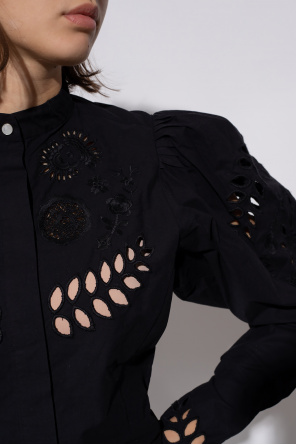 Isabel Marant Shirt with openwork trims