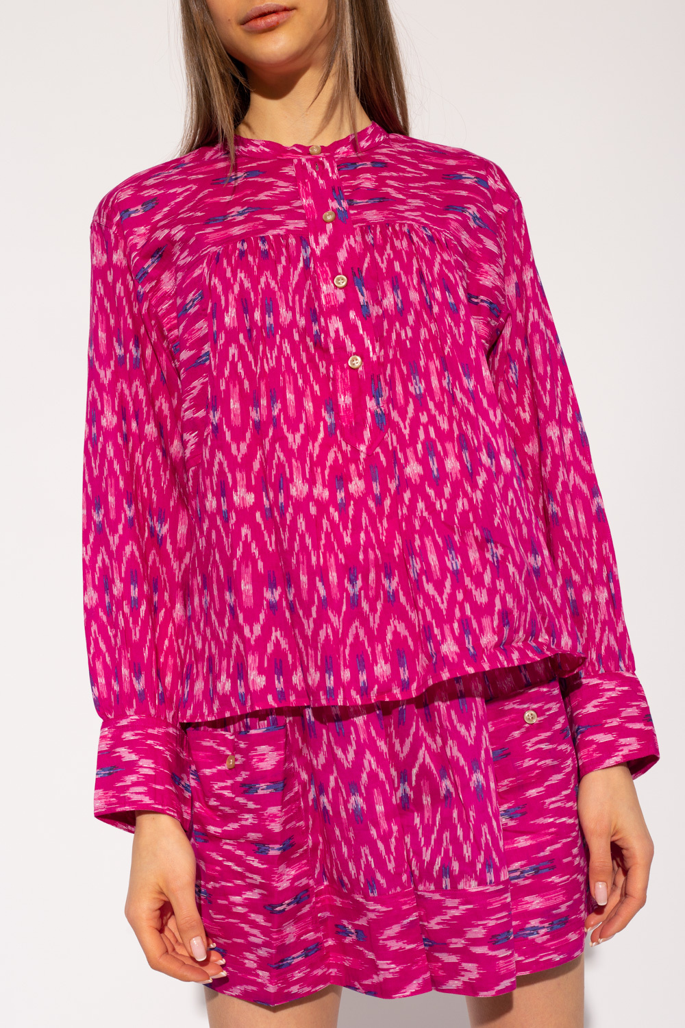 Isabel Marant Etoile ‘Lally’ patterned top