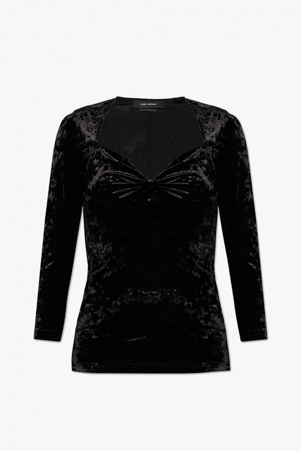 Isabel Marant ‘Gubaia’ velour top