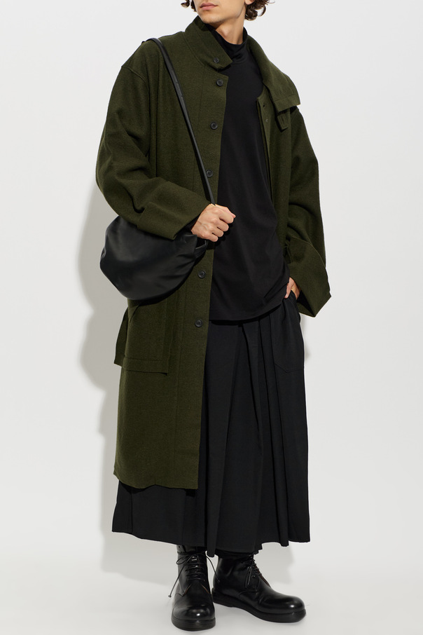 Yohji Yamamoto T-shirt with stand-up collar