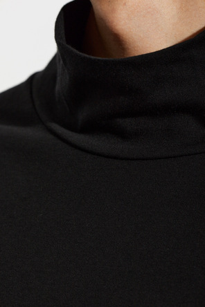 Yohji Yamamoto T-shirt with stand-up collar