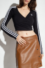 ADIDAS Originals BLACK Crop top with long sleeves