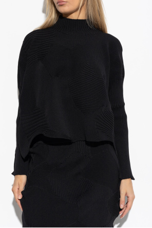 Issey Miyake Jumper with stand-up collar