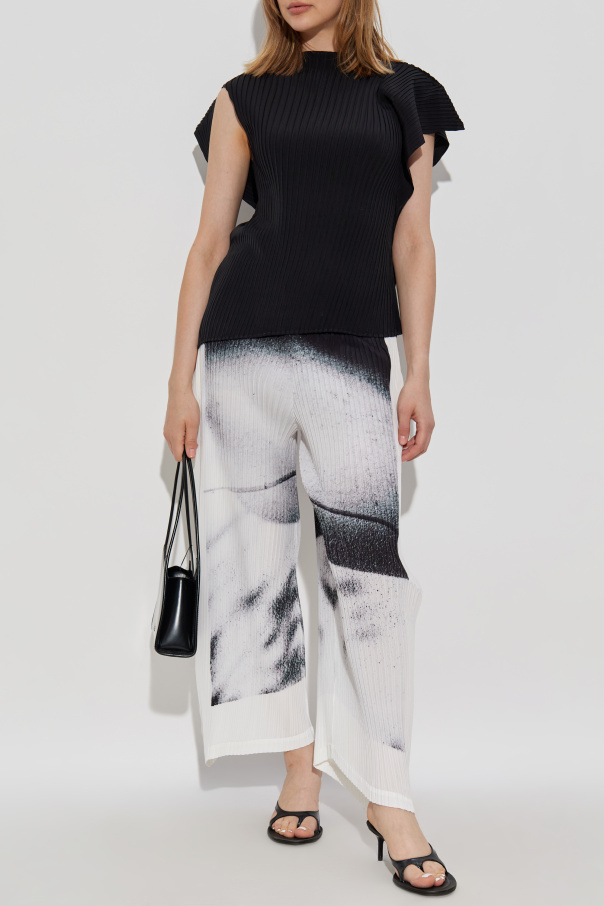 Issey Miyake Pleated top