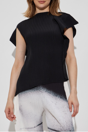 Issey Miyake Pleated top