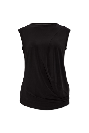Top with stitching