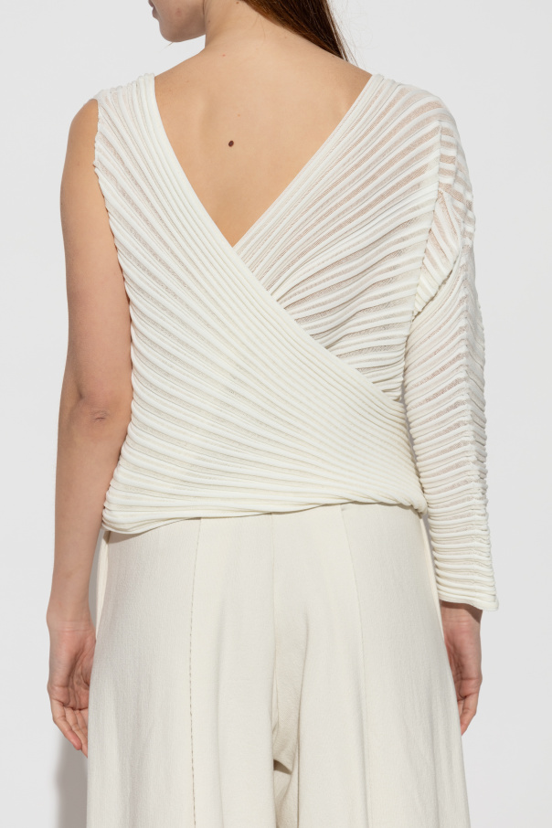 Issey Miyake Plissiertes Top